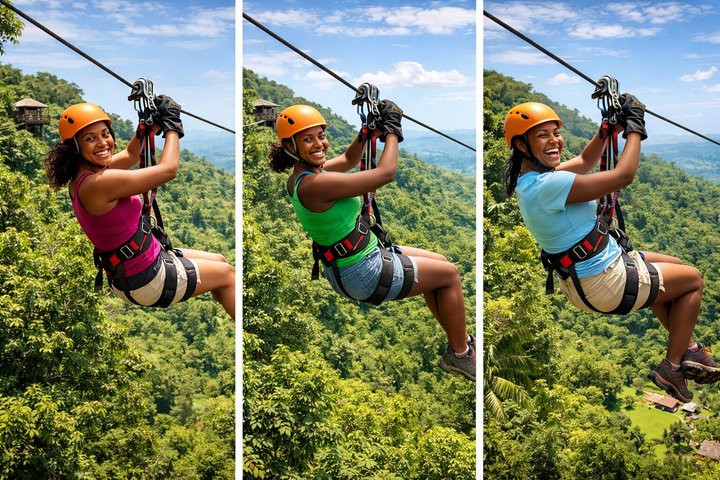 Jhoraji Zip Line Canopy Adventure from Punta Cana - Photo 1 of 9